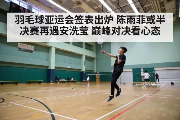 badminton court action